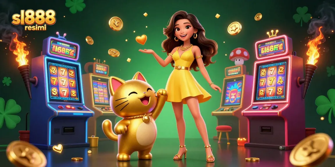 Experience exciting gaming with sl888 resmi at vibrant online casinos featuring dynamic characters and lively slot machines.