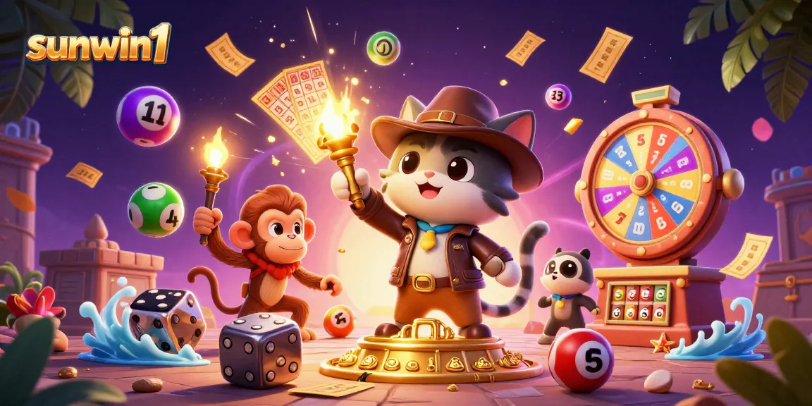 Experience excitement with sunwin1 at the golden temple of casino treasures.