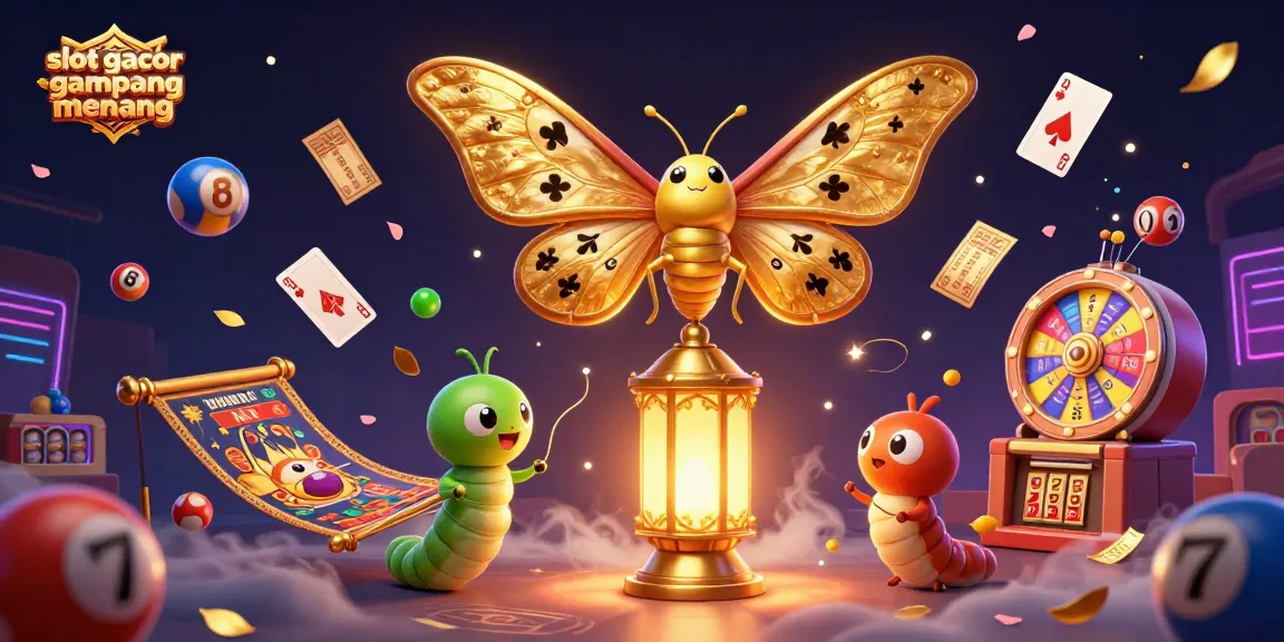 Experience the thrill of slot gacor gampang menang with vibrant casino elements and dynamic characters.
